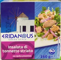 Insalata di tonnetto striato con cipolla e prezzemolo