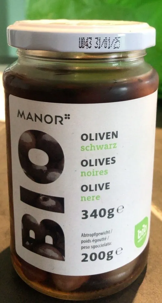 Olives noires bio