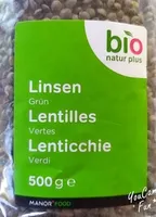Lentilles vertes
