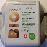 Œufs suisses, bio