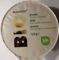 Séré à la vanille, demi-gras, bio