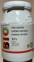 Crème entière BIO