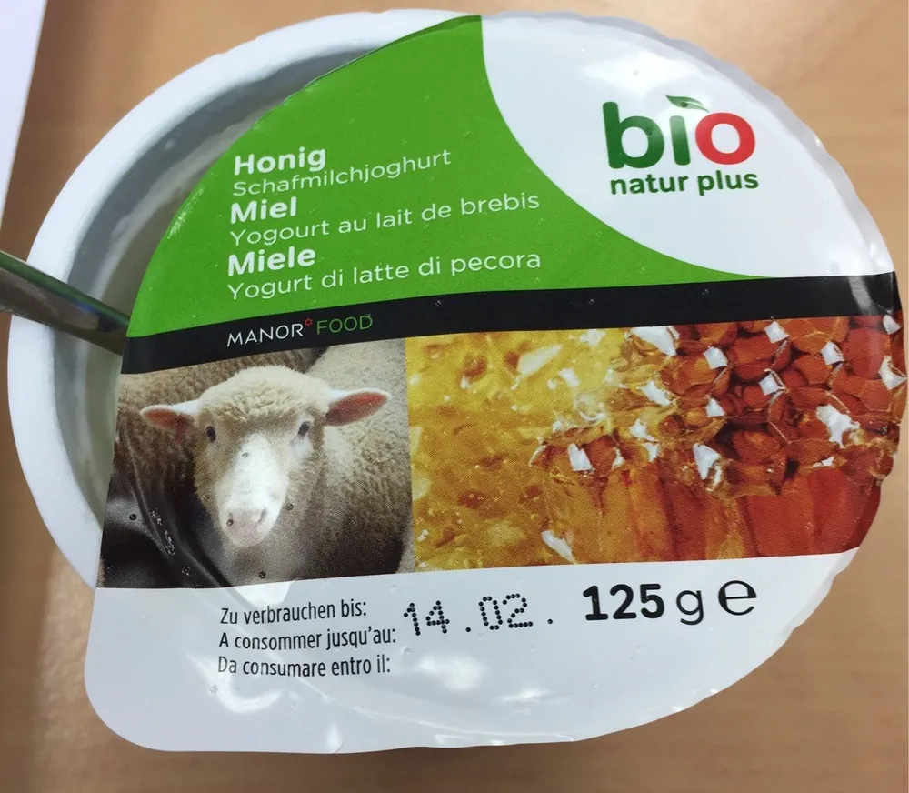 Yogourt au lait de brebis au miel