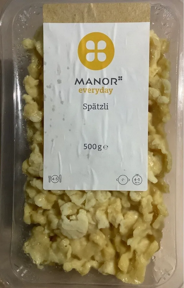 Spätzli (pâtes aux œufs)