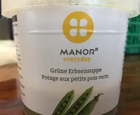 Potage aux petits pois verts