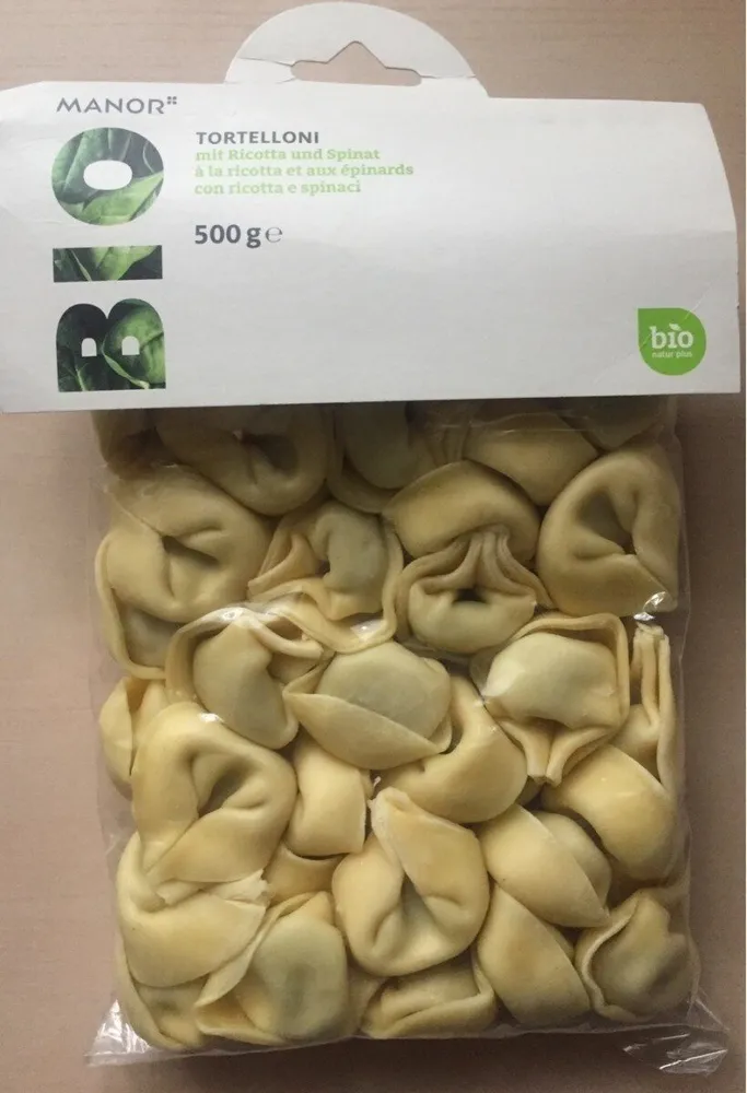Tortelloni ricotta épinards