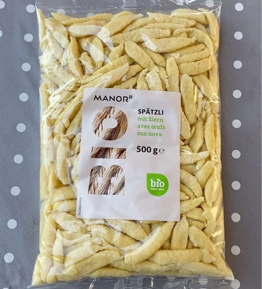 Spätzli avec oeufs Bio