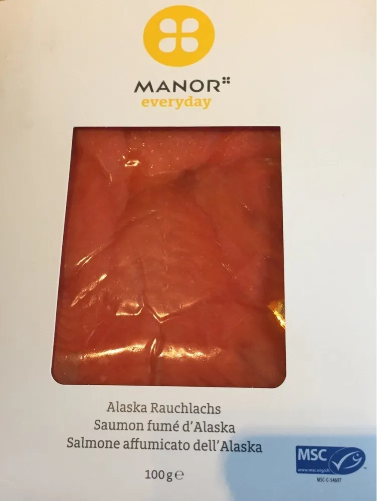 Saumon fumé d'Alaska