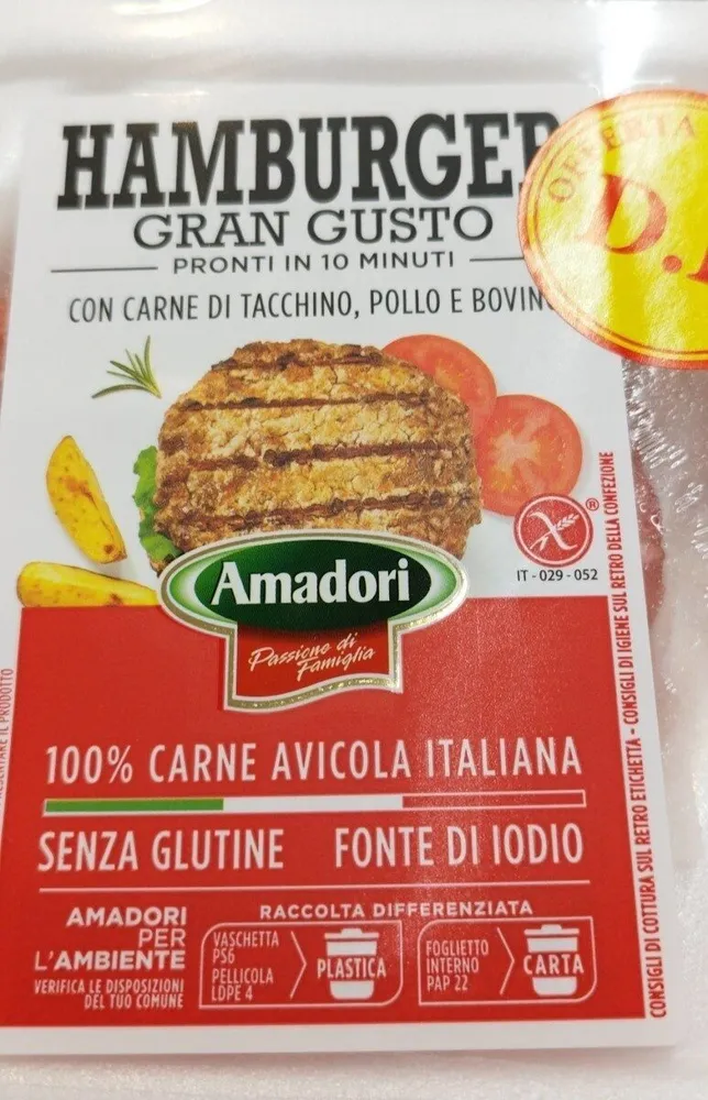 Hamburger gran gusto