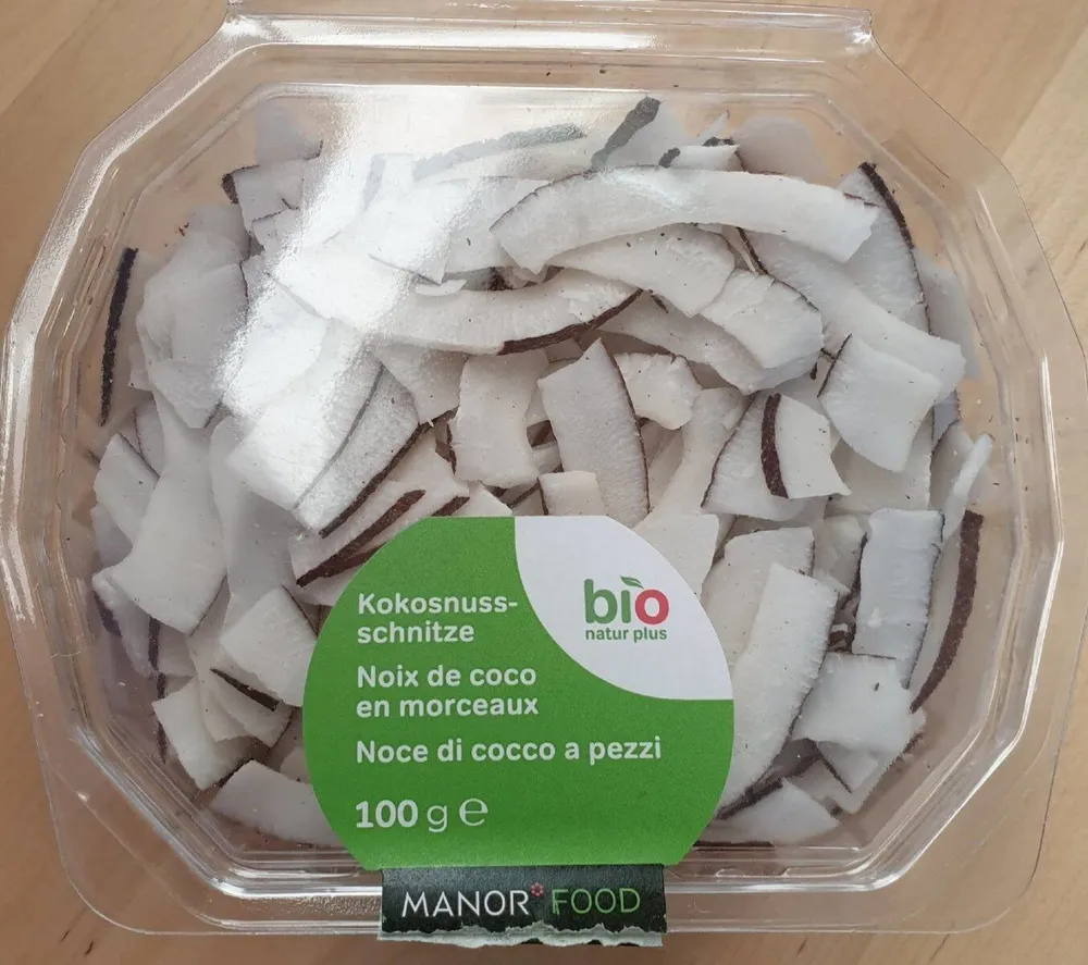 Noix de coco en morceaux