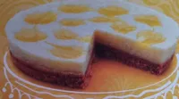 Lemon swirl cheesecake