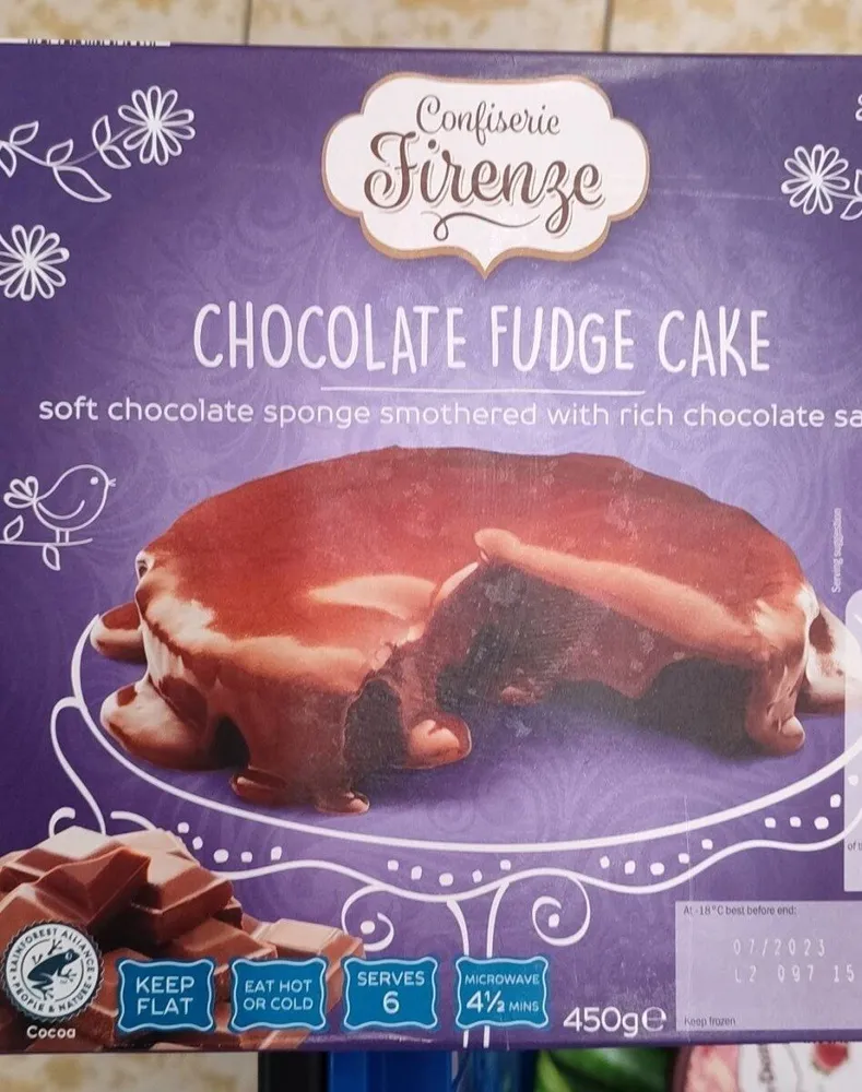Chocolate fudge cake