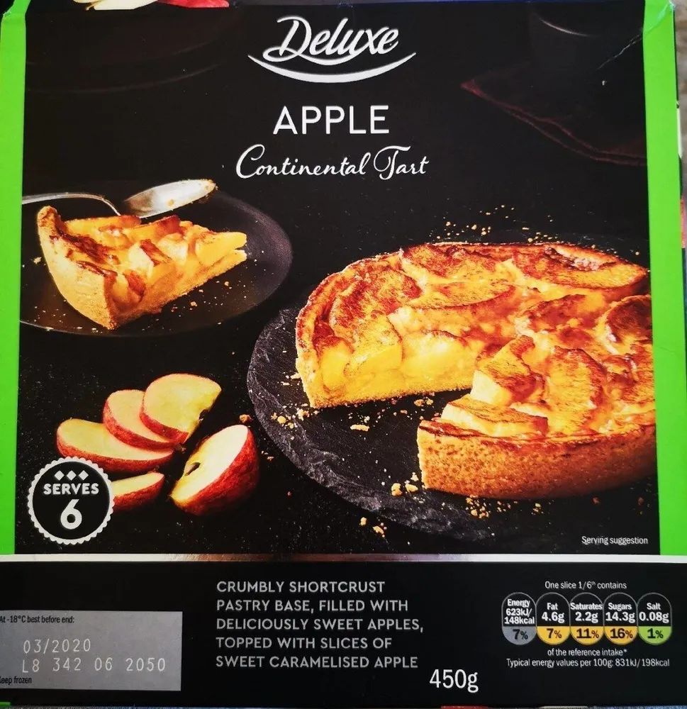 Apple continental tart