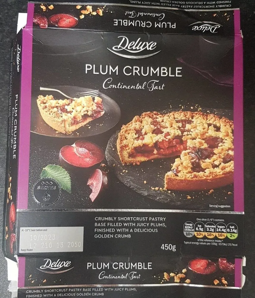 Plum Crumble