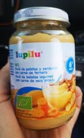 Puré de patatas y verduras con ternera
