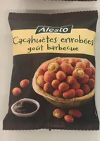 Cacahuètes enrobées saveur barbecue