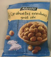 Cacahuètes enrobées saveur salée