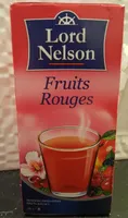 Infusion aromatisée fruits rouges