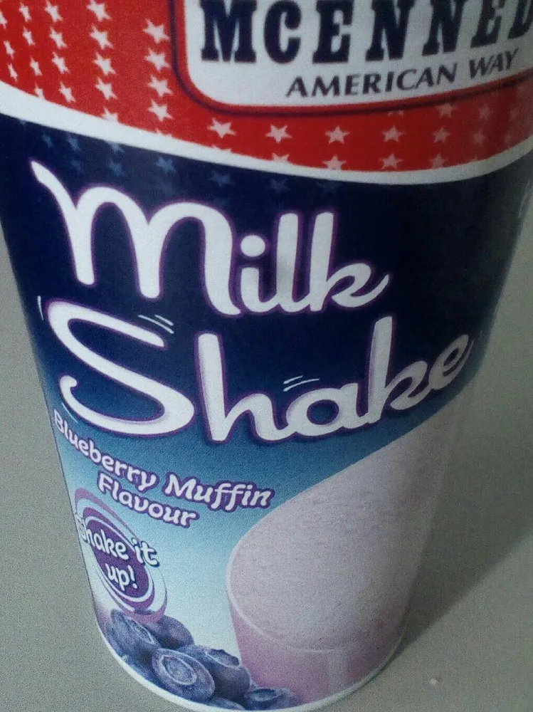 Milkshake Blueberry Muffin Flavour