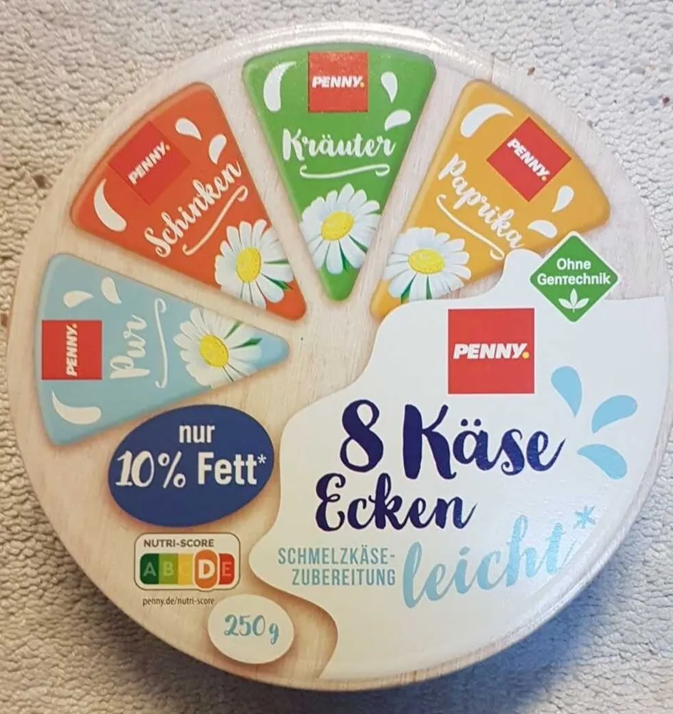 Schmelzkäse 8 Käse Ecken