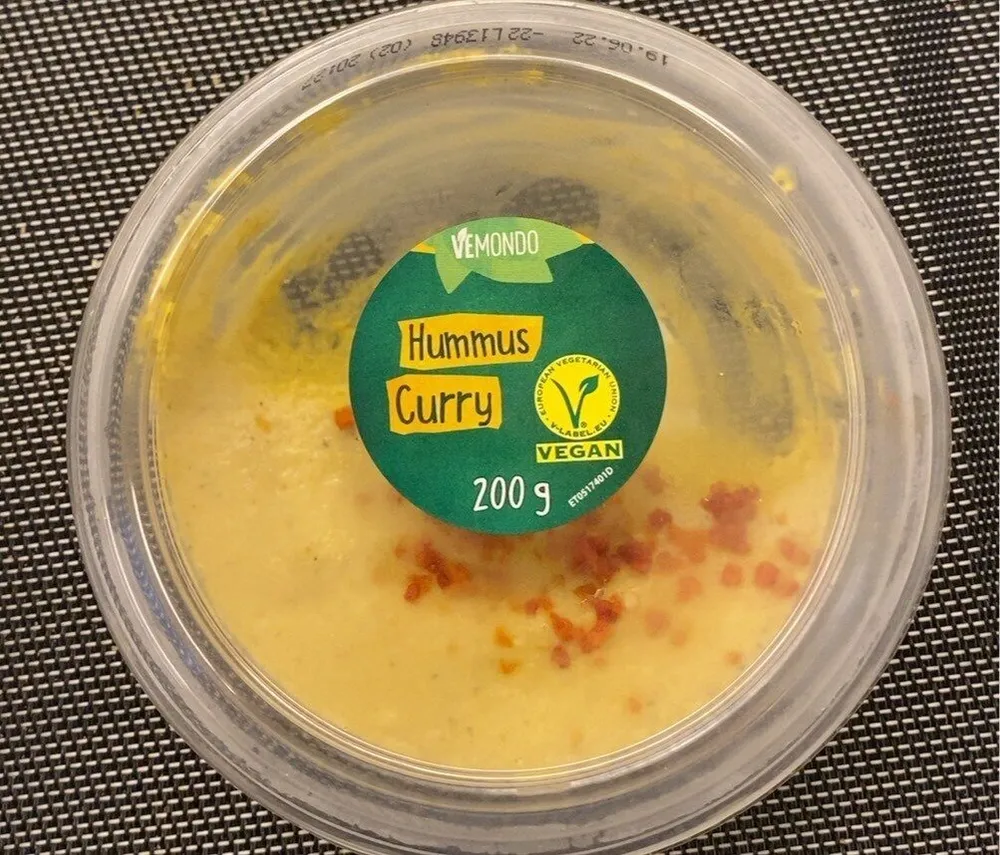Hummus con Ceci, Sesamo, Cocco & Curry