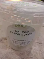Thai red prawn curry