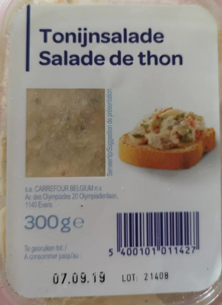 Salade de thon 300 grammes