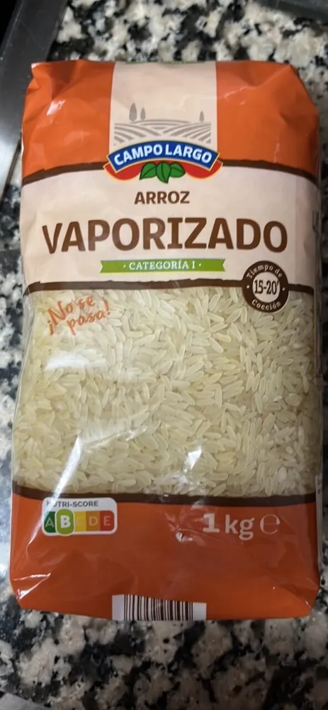 Arroz vaporizado