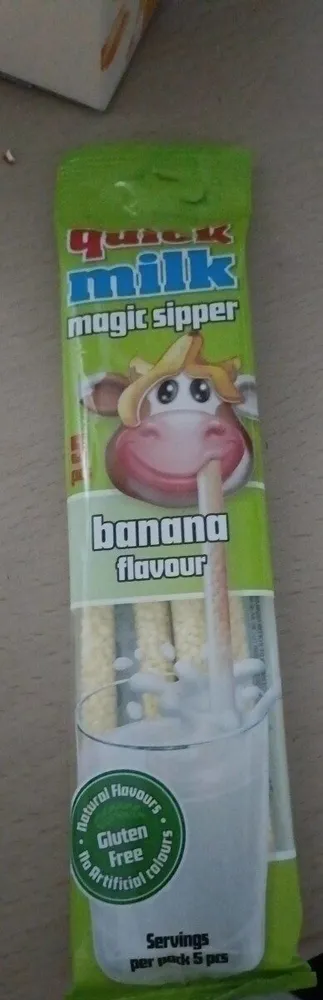 Quick milk magic sipper- Banana