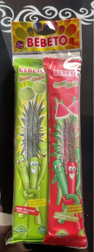 Sour sticks