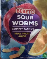 Sour worms