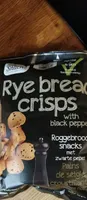 Rye bread crisps