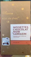 Noisettes, chocolat noir & sarrasin