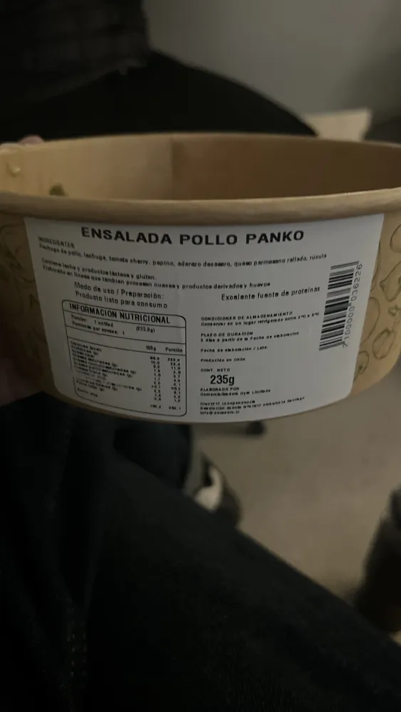 ENSALADA POLLO PANKO