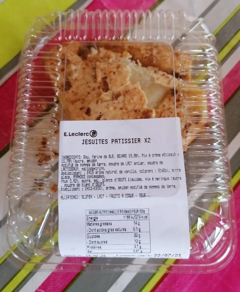 Jésuite pâtissier