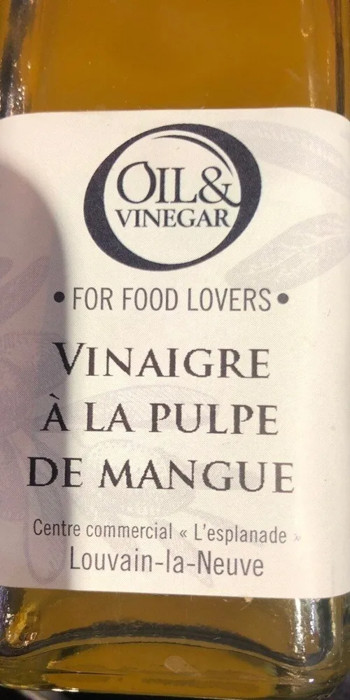 Vinaigre a la pulpe de mangue