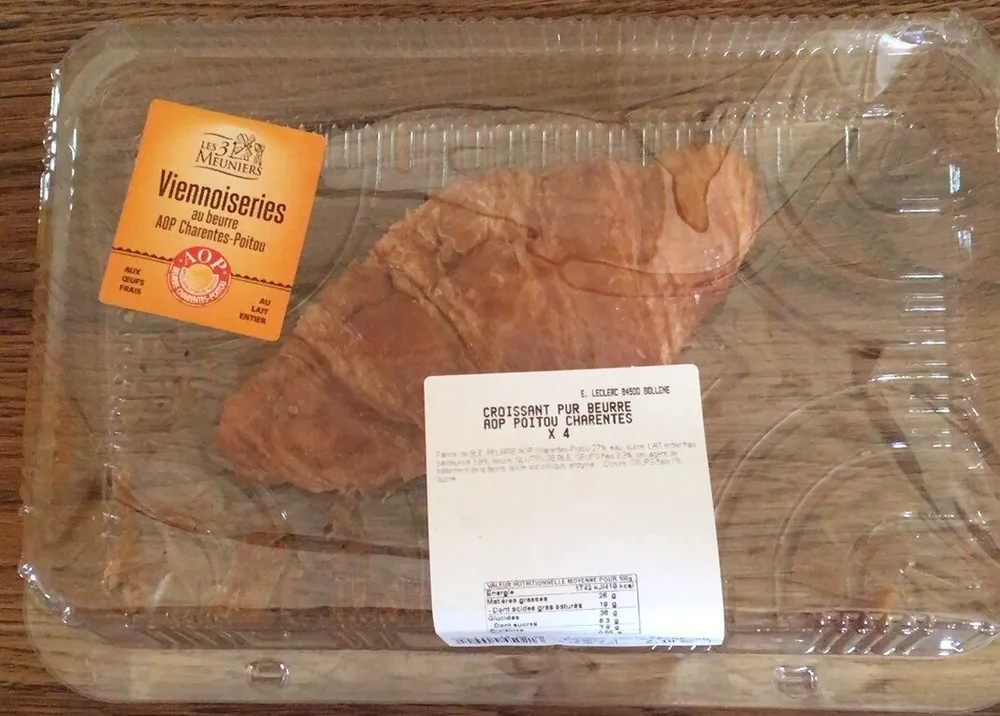 Croissant pur beurre AOP