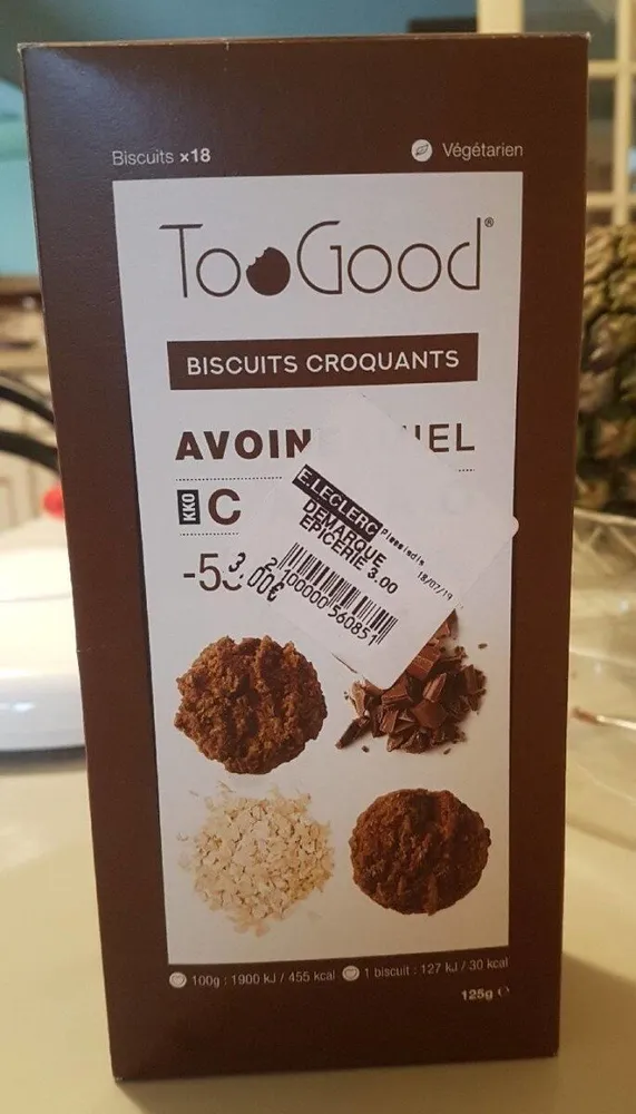 Biscuits croquant