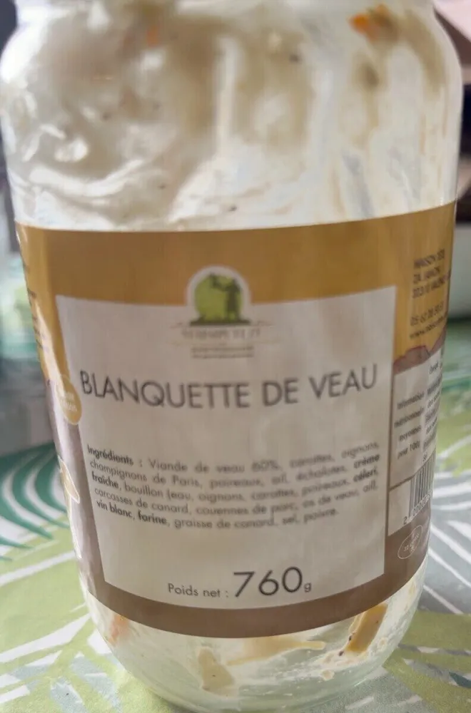 Blanquette de veau