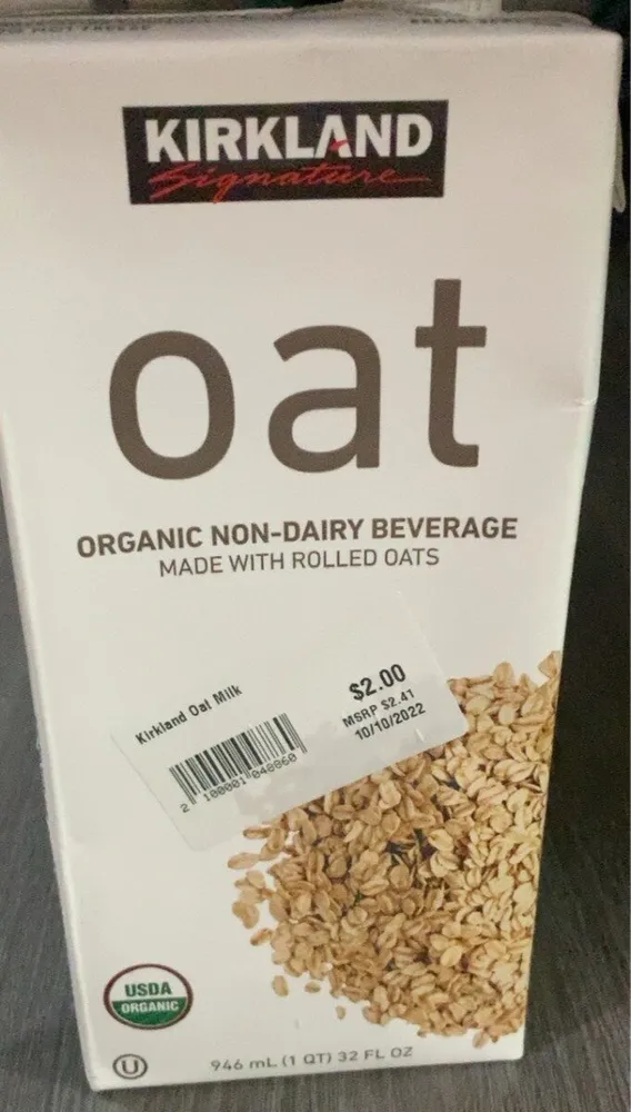 oat milk