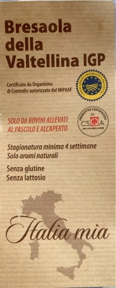 Bresaola della Valtellina IGP