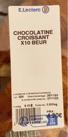 Chocolatine croissant