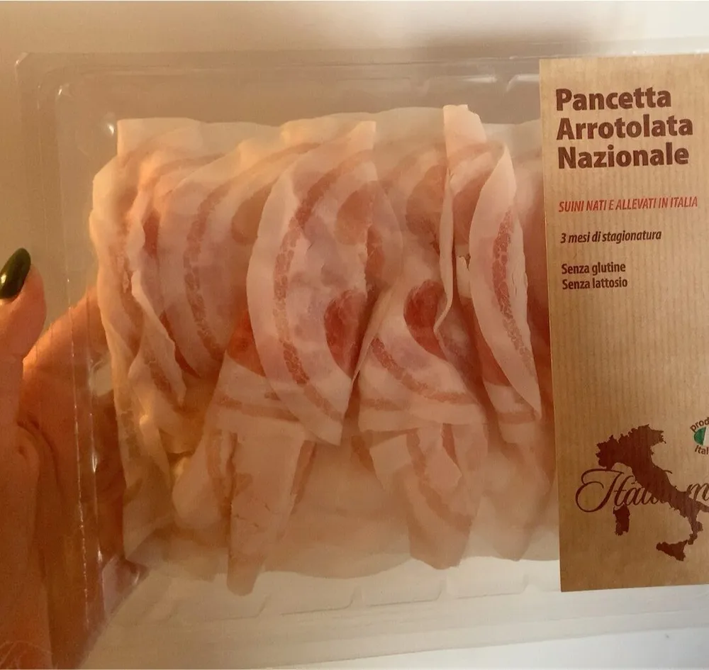 Pancetta arrotolata nazionale