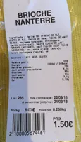 Brioche nanterre