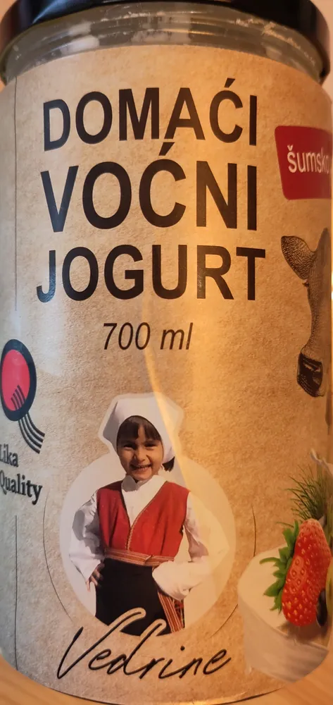 domaći voćni jogurt