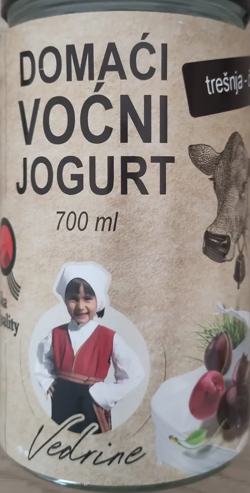 voćni jogurt trešnja-cokolada