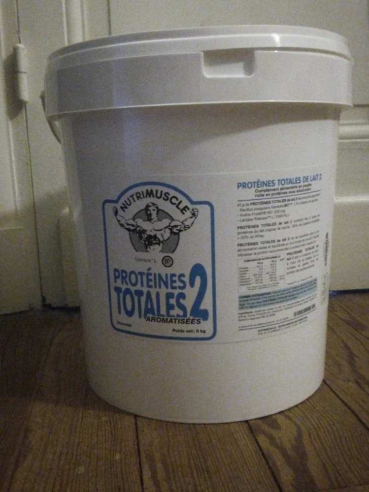 Protéine totale 2 aromatisé cacao Bio