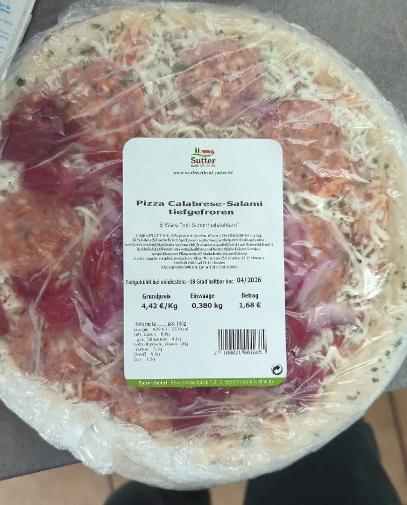 Pizza Calabrese-Salami