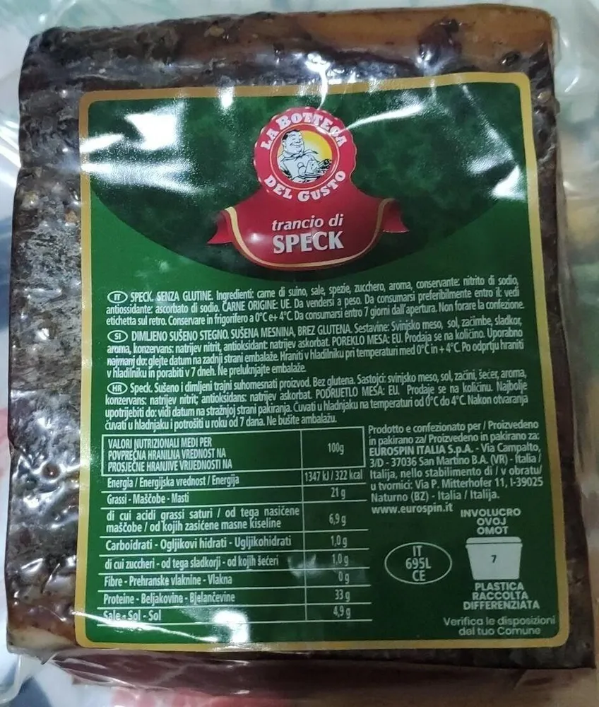 Trancio di speck
