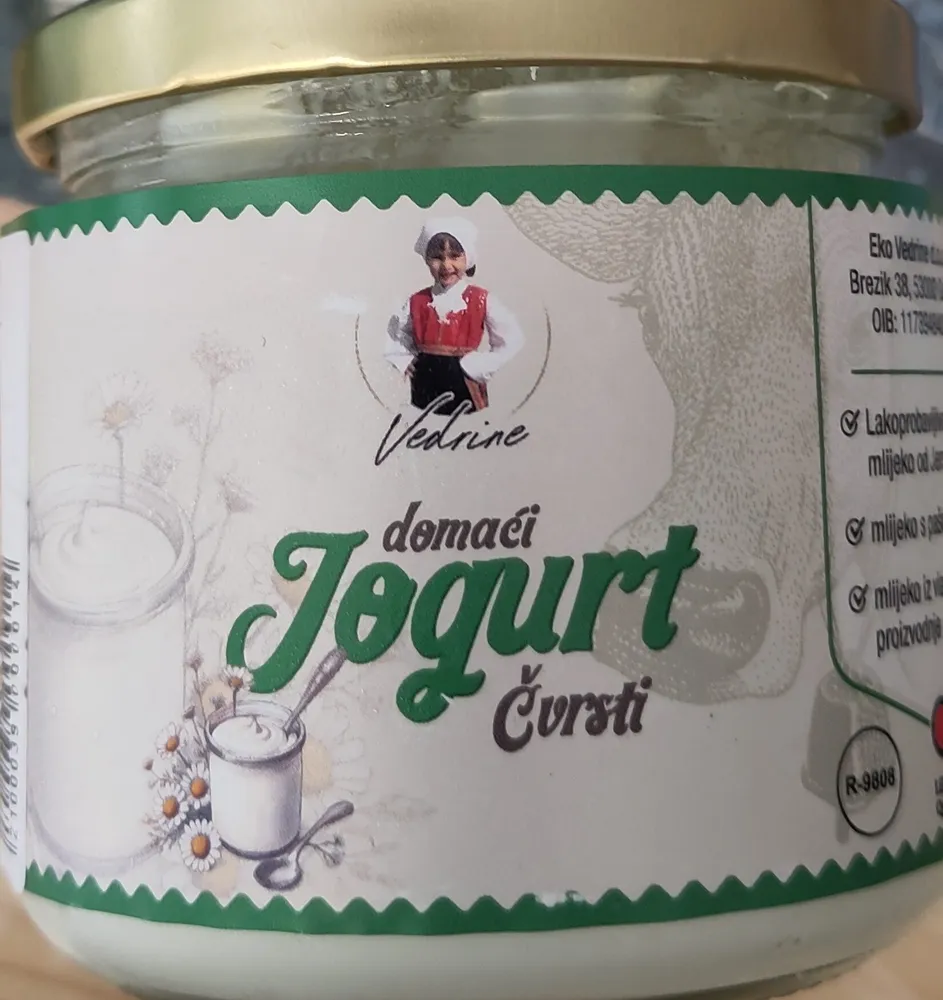 domaći jogurt čvrsti